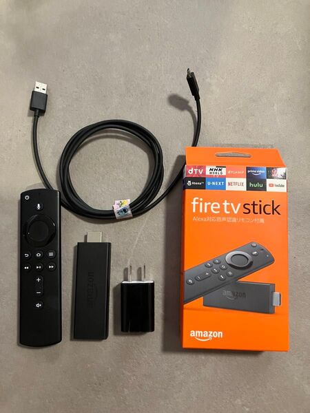 【used】Fire TV Stick 本体 リモコン 第二世代 Amazon