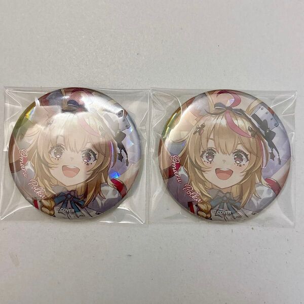 ホロライブ 5th fes ホログラム 缶バッジ 尾丸ポルカ