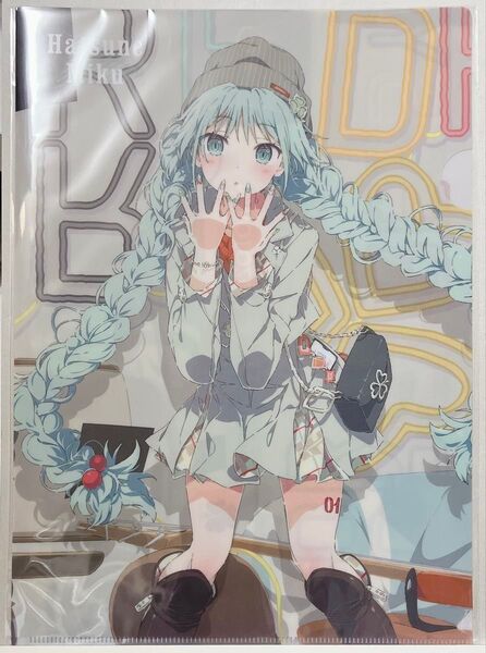 プロセカ ZOZOTOWN クリアファイル モモジャン 初音ミク