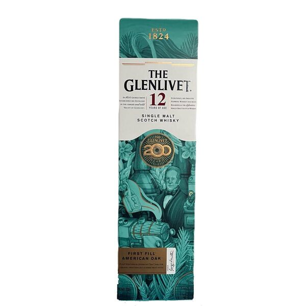 ザ・グレンリベット 12年 200周年記念 限定ボトル 43℃ 700ml THE GLENLIVET スコッチ MALT