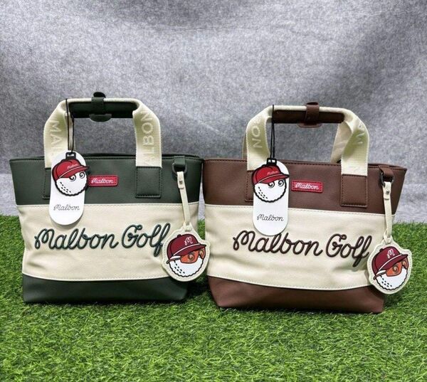 マルボンゴルフ Malbon カートバッグ ハンドバッグ 2色