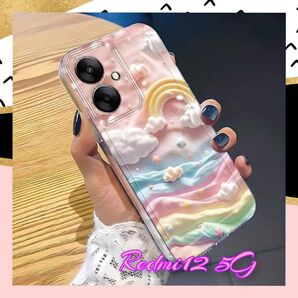 GooglePixel8aケース レインボー カラフル
