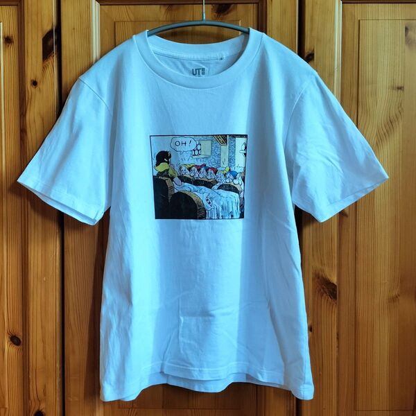 UNIQLO ユニクロ ディズニー・メモリーズ UT グラフィックTシャツ 白雪姫 00 WHITE