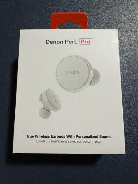 DENON PerL Pro 完全ワイヤレスイヤホン ホワイト 新品未開封