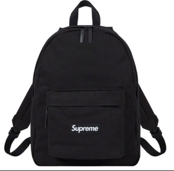 未使用 Supreme Canvas Backpack 20AW シュプリーム バックパック ブラック