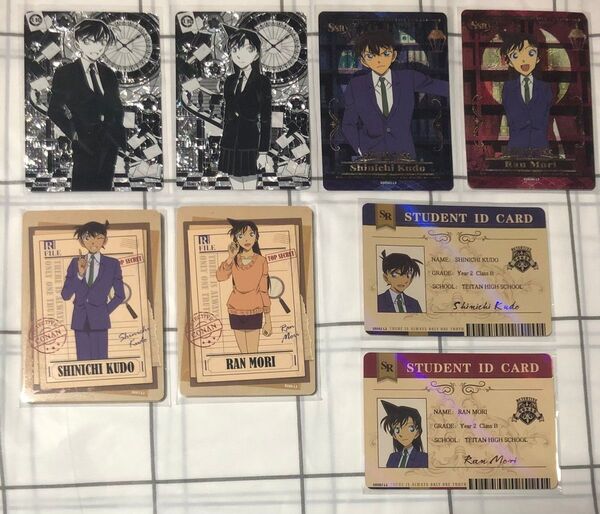 名探偵コナン 中国トレカ トレーディングカード TCG 工藤新一 毛利蘭 SR FR R SLR SSR