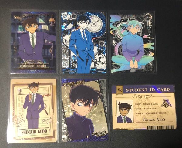 名探偵コナン 中国トレカ トレーディングカード TCG 工藤新一 SR FR R SLR SSR