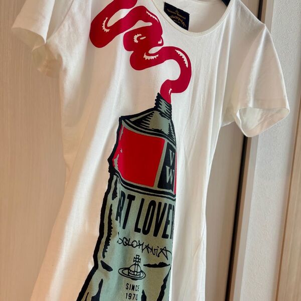 ヴィヴィアンウエストウッド 半袖Tシャツ Tシャツ 白
