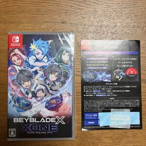 【未使用】Nintendo Switch BEYBLADEX XONE ベイブレードX ソフト ニンテンドー スイッチ