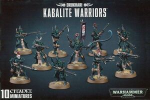 【デュカーリ】カバライト・ウォリアー Kabalite Warriors[45-07][WARHAMMER40,000]ウォーハンマー