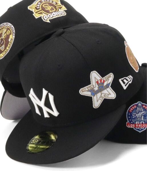 NEW ERA,ニューエラ、 サイズ8、59FIFTY ONSPOTZ別注、ニューヨーク・ヤンキース