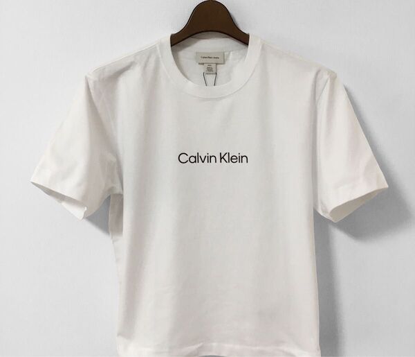 新品 CALVIN KLEIN JEANSカルバン クライン ジーンズ レディース ロゴ Tシャツ