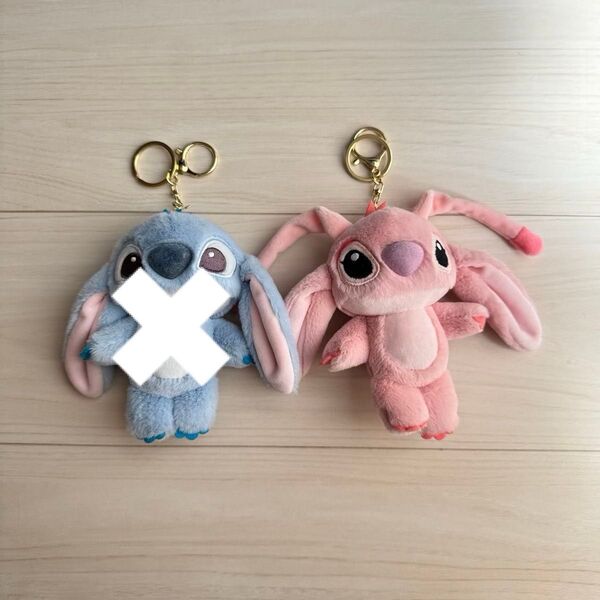 エンジェル ぬいぐるみ キーチェーン ディズニー ぬいばサイズ キーホルダー