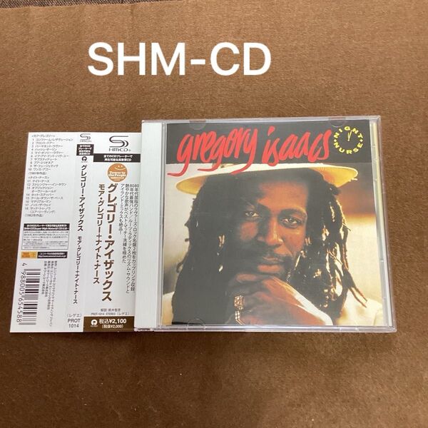 国内盤帯付きSHM-CD グレゴリー・アイザックス GREGORY ISAACS モア・グレゴリー + ナイト・ナース