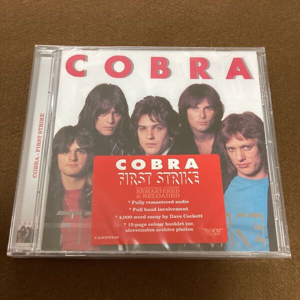 ROCK CANDY輸入盤CD COBRA FIRST STRIKE コブラ ジミ・ジェイミソン
