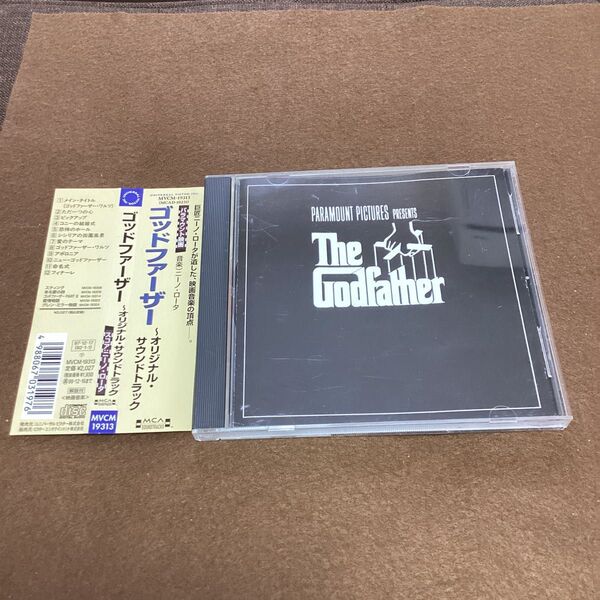 国内盤帯付きCD ゴッドファーザー オリジナル・サウンドトラック ニーノ・ロータ