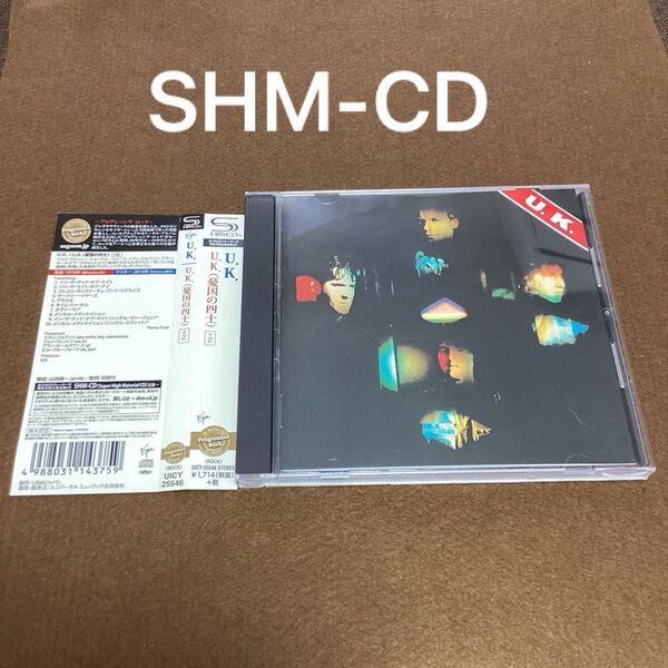 国内盤帯付きSHM-CD U.K. (憂国の四士) +2 CD UK ジョン・ウェットン アラン・ホールズワース