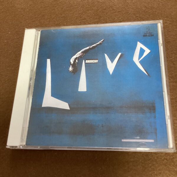 国内盤帯無しCD アナーキー アナーキーライブ