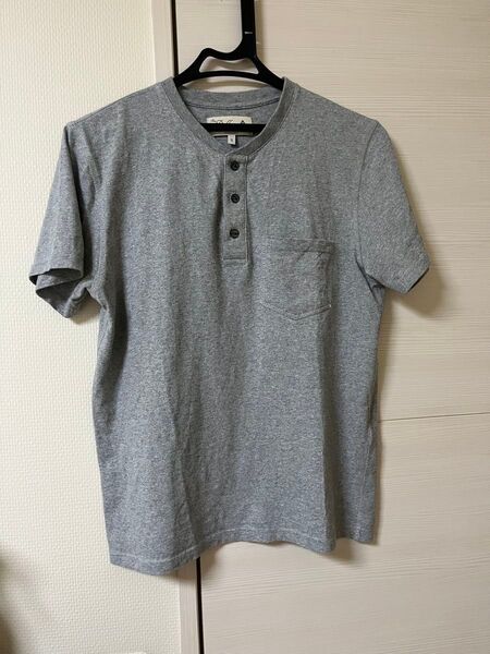 The DUFFER of St.GEORGE ポケットヘンリーネックTシャツ