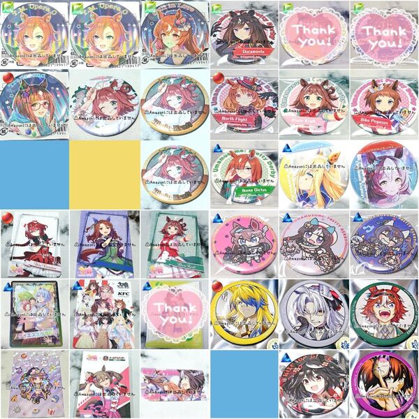【ウマ娘】ウマ娘 プリティーダービー グッズまとめ売り 缶バッジ カード
