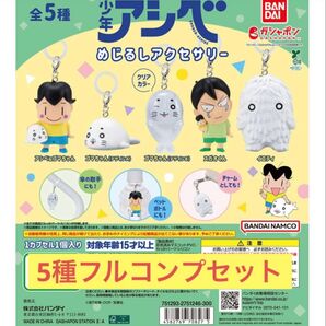 【5種フルコンプセット】少年アシベめじるしアクセサリー