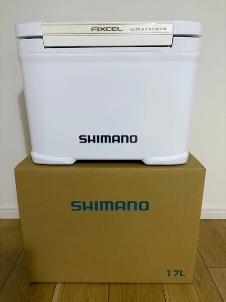 シマノ クーラーボックス フィクセル ウルトラプレミアム 17L 美品