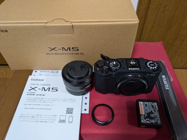 新品同様 X-M5+ 単焦点 TTArtisan AF 27mm f/2.8 のセット+おまけ