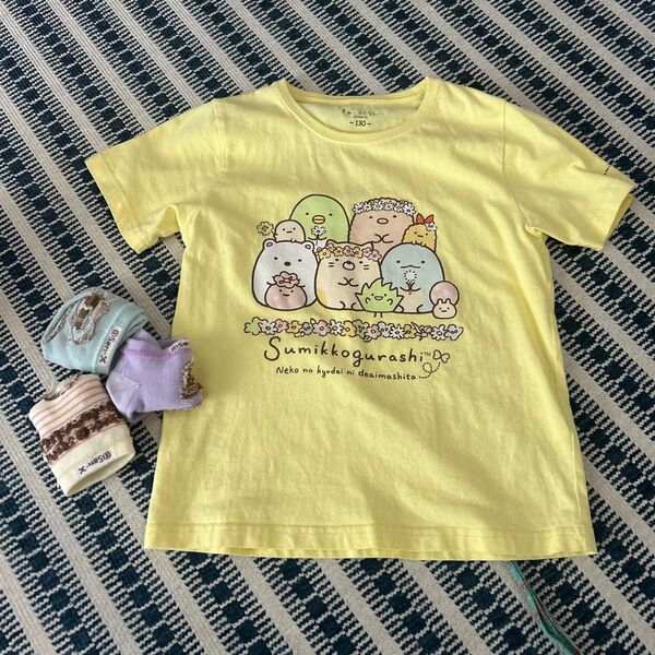 すみっコぐらし Tシャツと靴下4足セット