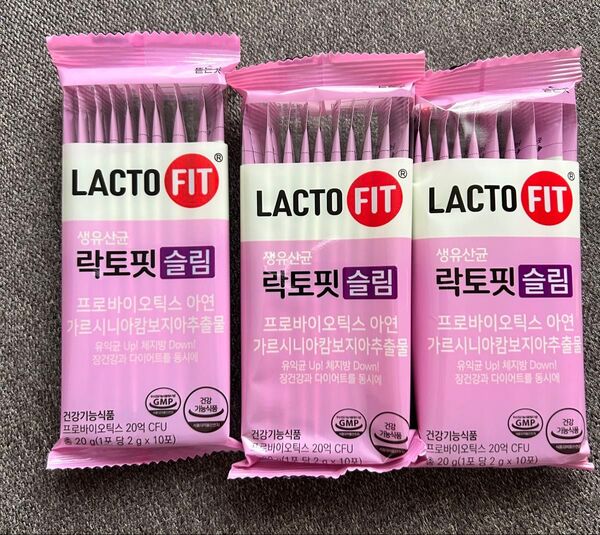 LACTO FIT ラクトフィット スリム 乳酸菌 サプリ ダイエット 30包