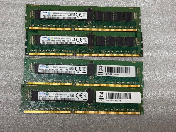 8GB Samsung PC3L-12800R メモリ DDR3 デスクトップ 4枚セット