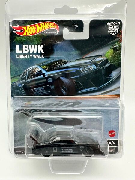 ホットウィール スカイライン R34 LBWK スーパーシルエット チェイス hotwheels chase リバティーウォーク