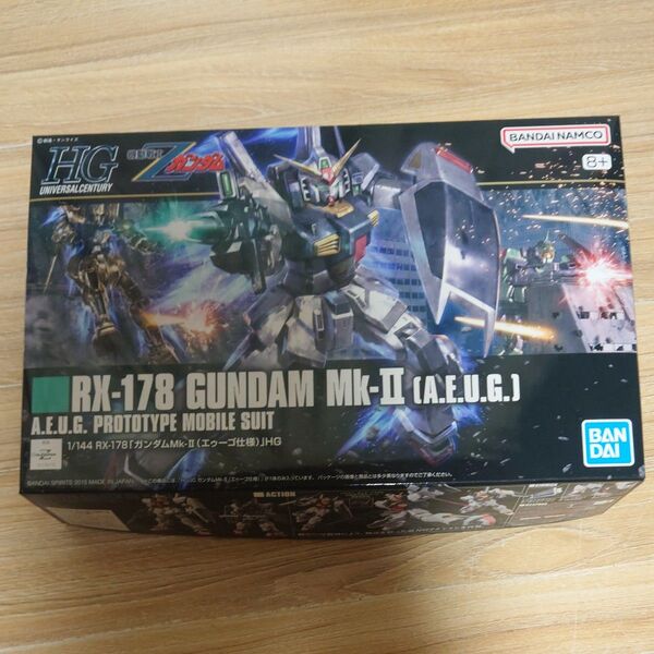 HGUC 193 機動戦士Zガンダム ガンダムMk-II (エゥーゴ仕様) 1/144スケール 色分け済みプラモデル