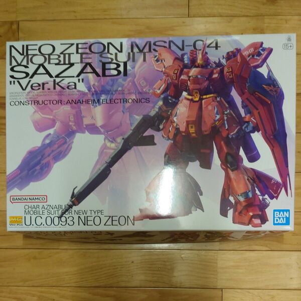 MSN-04 サザビー Ver.Ka (1/100スケール MG 機動戦士ガンダム 逆襲のシャア 5055457)