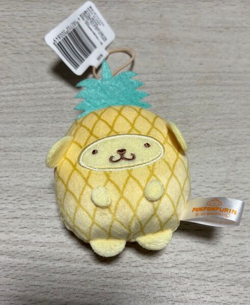サンリオキャラクターズ フルーツきぐるみマスコット〜パイン〜 ポムポムプリン