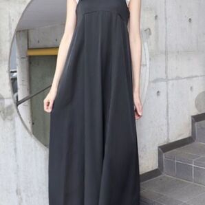MURUA カットタンク付キャミワンピース 黒