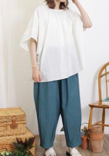 サマンサモスモス前後2wayレースブラウス 未使用品タグ付き