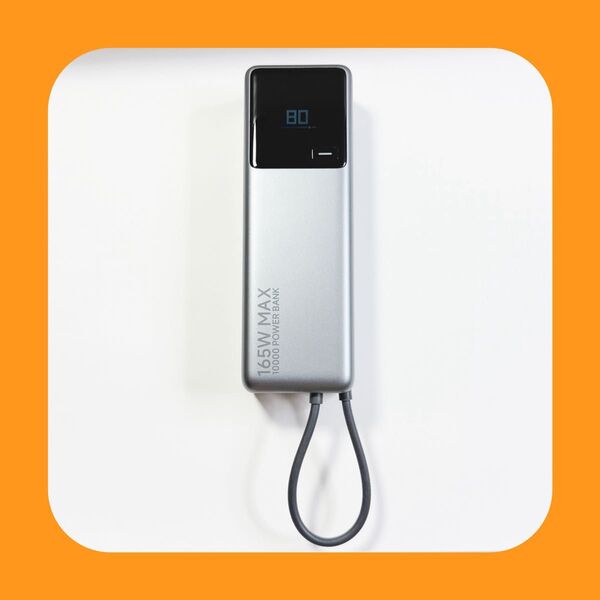 Xiaomi 165W Power Bank 10000 USB-Cケーブル内蔵 小型 大容量モバイルバッテリー