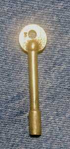 古い鍵 日本製 NO3 デッドストック 昭和 レトロ ビンテージ Japanese Vintage Key