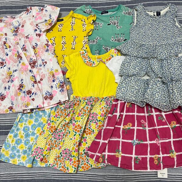 ムージョンジョン H&M ベビーギャップ 半袖 ワンピース 90 100