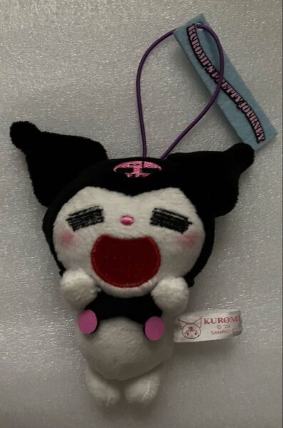 e+サンリオ+ クロミ 口開け ぬいぐるみ