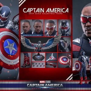 ホットトイズ MMS779 『キャプテン・アメリカ:ブレイブ・ニュー・ワールド』 1/6 Captain America