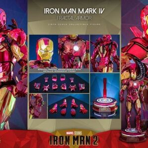ホットトイズMMS792D70 アイアンマン・マーク4 フラクタル・アーマーFractal限定版 Ironman m mark 4