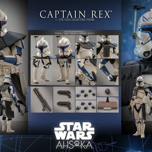 ホットトイズ TMS119スター・ウォーズ アソーカキャプテン レックス Star Wars Ahsoka Captain Rex