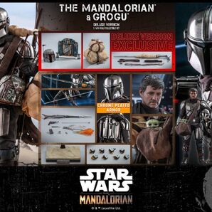 ホットトイズ TMS052 マンダロリアン&グローグー(2体セット)ボーナス付き Mandalorian grogu DX