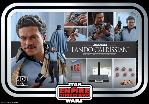 ホットトイズ MMS588 スター・ウォーズ エピソード5/帝国の逆襲 ランド・カルリジアン Lando Calrissian