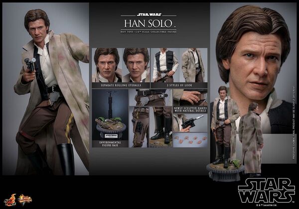 ホットトイズ MMS740 スター・ウォーズ ジェダイの帰還 ハン・ソロ Return Of The Jedi Han Solo