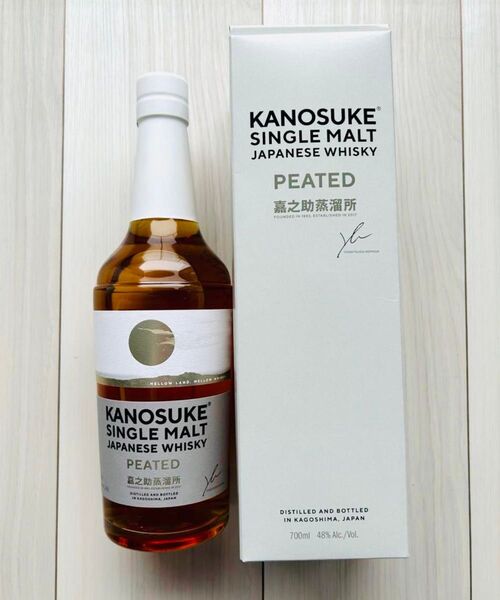 嘉之助 (かのすけ)シングルモルト PEATED ( ピーテッド ) 700ml / 鹿児島県 小正嘉之助蒸溜所 ウィスキー