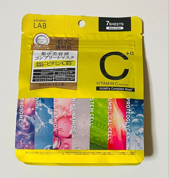 アンレーベル ラボ (unlabel LAB) ビタミンC誘導体配合 集中美容液コンプリートマスク 7枚入 (JPS LAB)