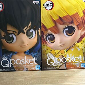 鬼滅の刃 Qposket 嘴平伊之助 我妻善逸 フィギュア 2体セット
