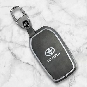 トヨタ キーカバー キーホルダー スマートキー ヴェルファイア アルファード ノア スマートキーケース グレー ボクシー ノア